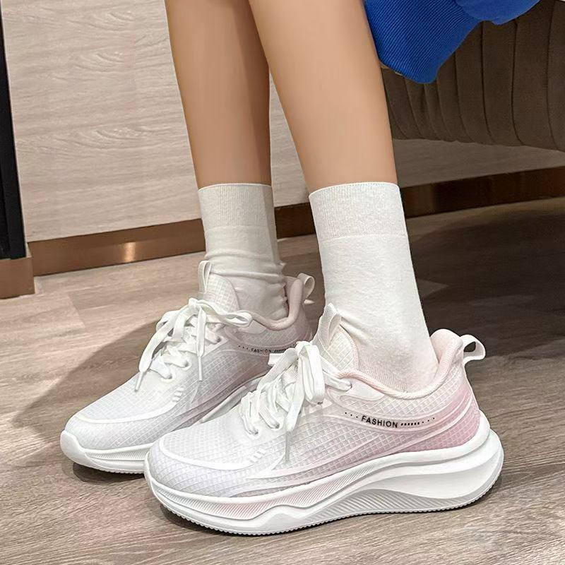 Casual Sports Shoes Campus Youth Small Fresh Students Breathable Mesh Lightweight Comfortable Running Shoes