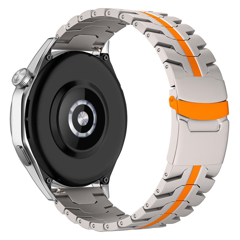20mm 22mm Stainless Steel Band for Samsung Galaxy 7 6 5 4 40/44mm Metal Straps for Huawei Watch GT5 Pro 46mm 4 4Pro Men Bracelet