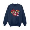 The Powerpuff Girls Girls Holding Hands Heart Sweatshirt