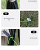 8-12 Person Portable Outdoor Mesh Canopy Tent with Mosquito Net, Sun & Rain Protection for Camping and Beach.