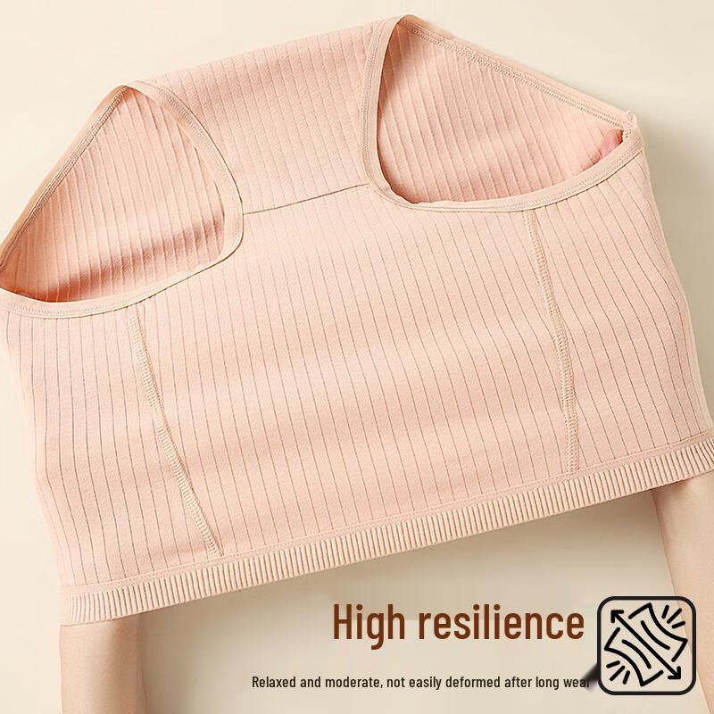 LANGSHA Women's Plus Size 7A Antibacterial High Waist Seamless Briefs 3-Pack