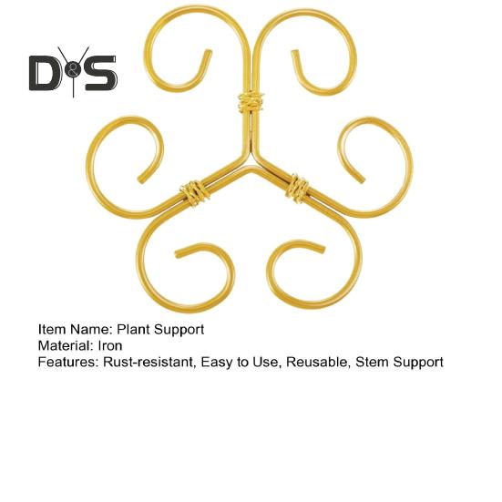 Monstera Plant Support Reusable Coated Iron Stem Holder Flower or Heart Shaped Stabilizer Climbing Plants Stem Support for Indoor Outdoor Plants