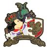 Mickey Mouse Magnet Disneyland 38th Anniversary Kingdom Treasure Fantasyland Badge Disney Merchandise Souvenir [Tokyo Exclusive]