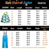 WOWULOVELY Snowboarding Apparel Set for Skiing and Sizes Jacket and Pants Waterproof and Warm for Snow Play Top and Bottom Size Kids' Boys,