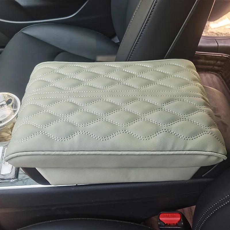 

Для Tesla Model 3 Model Y подлокотник защитный чехол память хлопковый усилитель подлокотник кожаный чехол защитная накладка из искусственной кожи