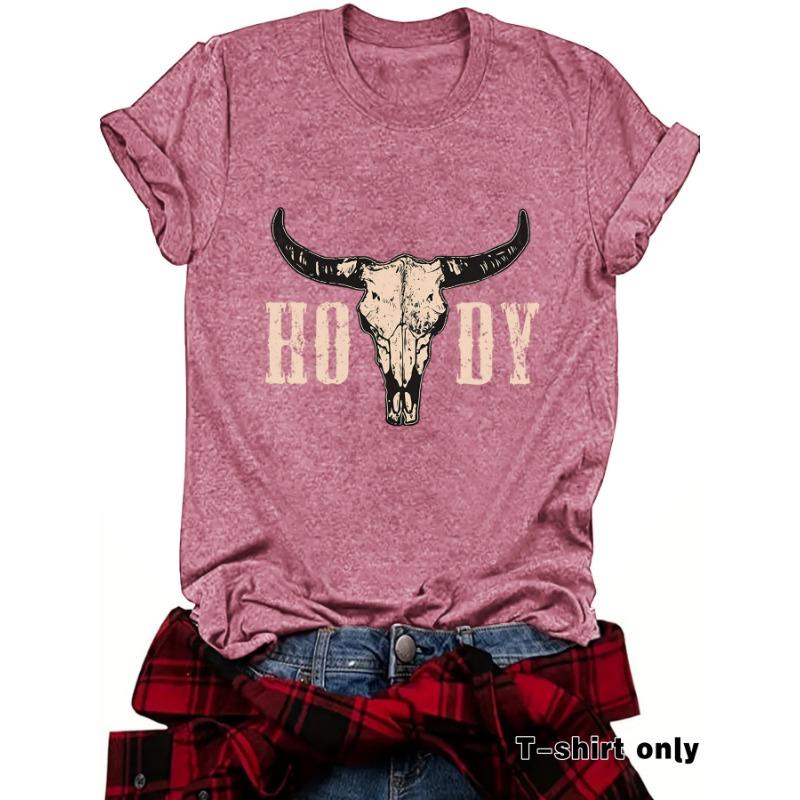 Women's Round-neck Short-sleeved Printed Summer New Comfortable T-shirt