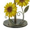 Kitchen Paper Towel Rack Vertical No-Drill Holder with Weighted Base Sunflower Design Dispenser for Kitchen Bathroom