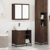 VidaXL Ensemble de meubles de salle de bain 2 pcs Chêne marron 3300909