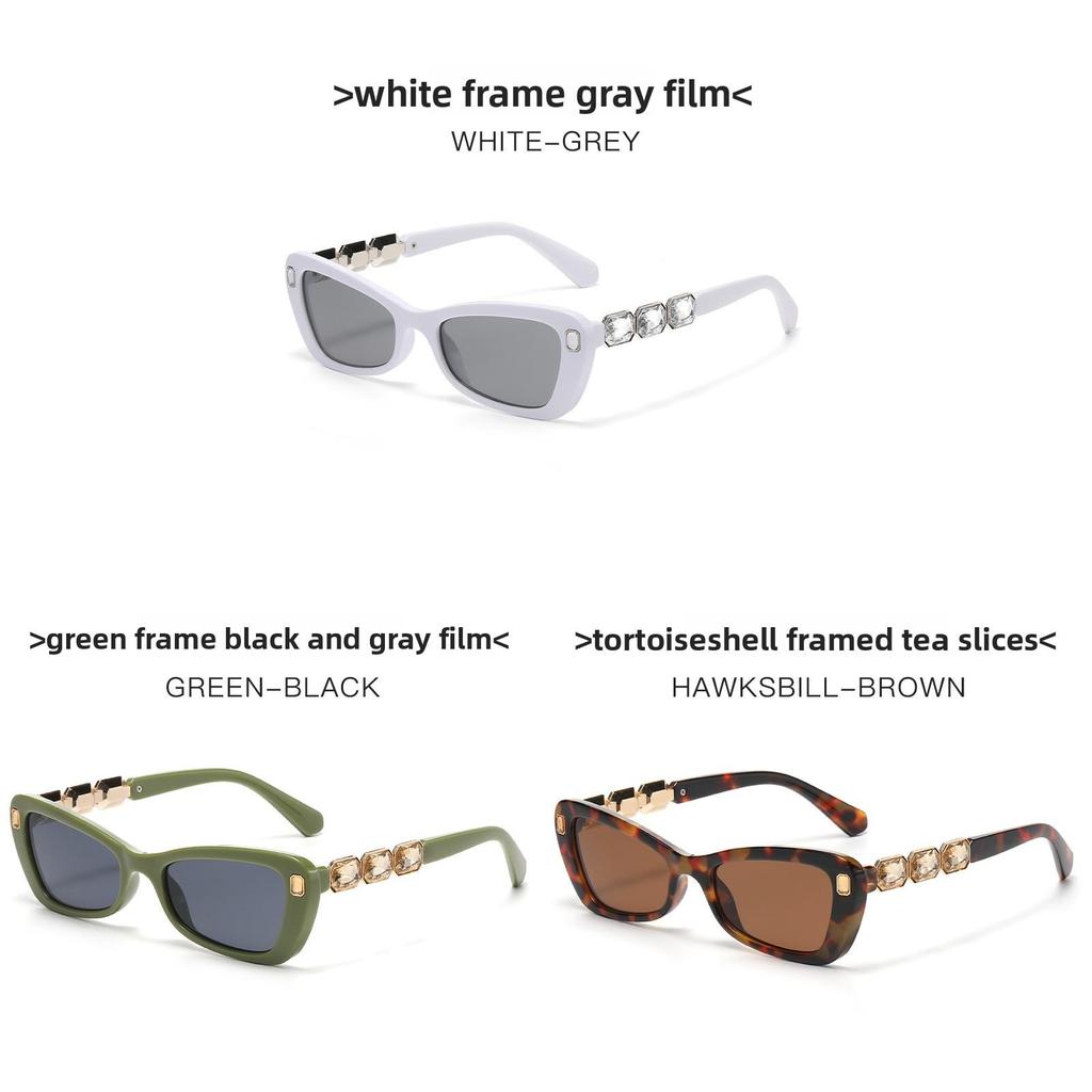 Kawaii Cat Eye Sunglasses With Uv400 Protection For Fashionable Streetwear And Parties