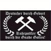 1pc Single-Sided 91.44x152.4cm German Flag, Polyester Fiber Fabric, Outdoor/Indoor Courtyard Decoration, Black-White-Red Cross with Laurel Wreath, Ruh