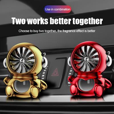 1/2 Astronaut Aromatherapy Car Aromatherapy Car Perfume Clip Car Fragrance Car Interior Creative Aromatherapy Light Fragrance