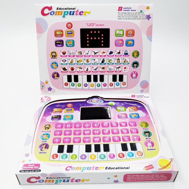 Multifunctional LED Screen Learning Tablet with Touch Screen and Talking Pen for Early Education