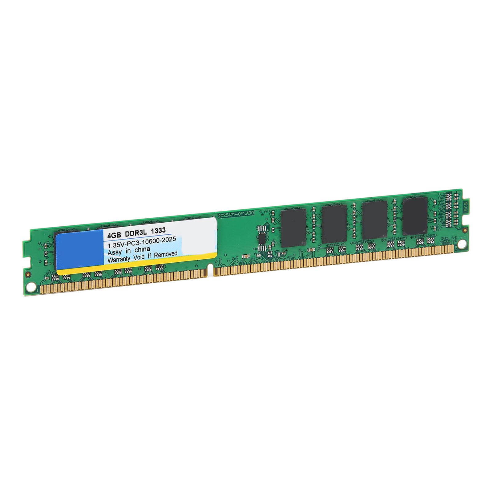 

Xiede DDR3L RAM Портативна Антикорозійна Зносостійка Міцна Чутлива Оперативна пам ять для ноутбука 1600 МГц 8 ГБ 1333Mhz4GB