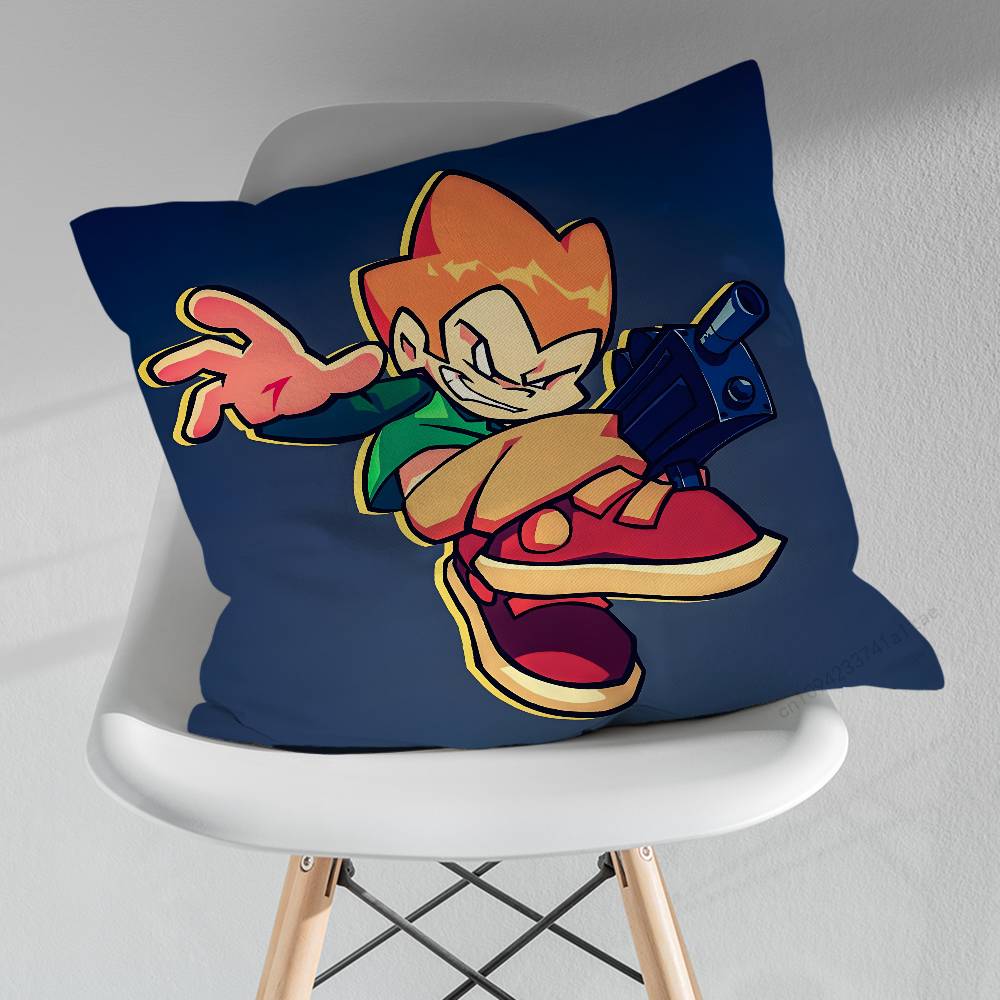 FFriday Night FFunkin Pillow Case For 30x30cm45x45cm55x55cm For Home Bedroom Decoration And Protector