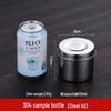 304 Stainless Steel Food Sample Box with Lid - Small Dish for Kitchen and Canteen Use