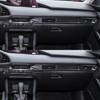 Carbon Fiber Front Passenger Side Panel Decorative Cover For Mazda 3 Axela 20-24