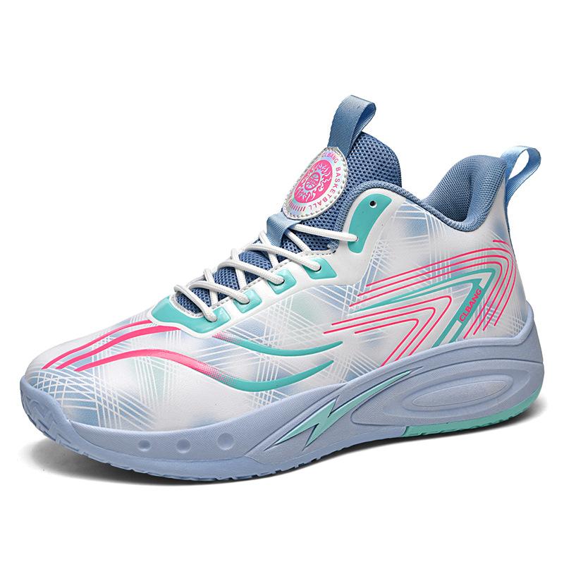 Male and female couples basketball shoes training large size youth training actual sports basketball shoes Basketball