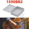 Miwayer 1590BB2 Aluminum Pedal Enclosure - Heavy-Duty Guitar Effect Box for DIY Stompbox & Mods (120*94*38mm)