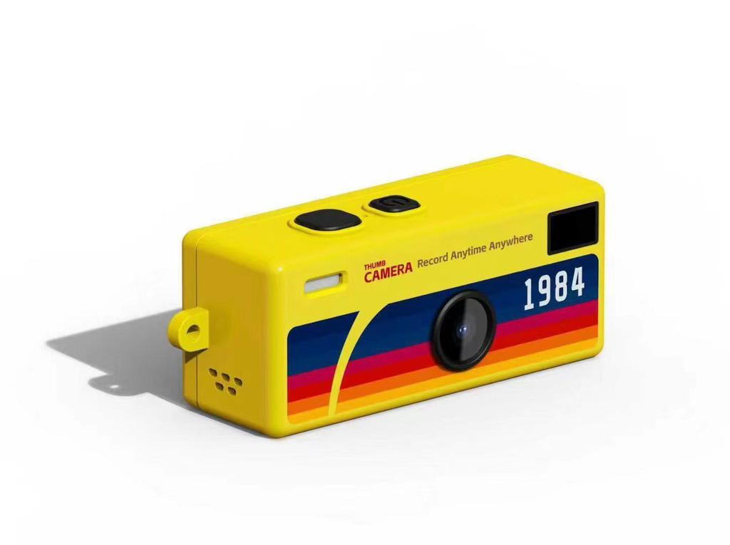 Mini Thumb Camcorder HD 1080P: Portable Pocket Camera for Kids' Photo and Video Recording