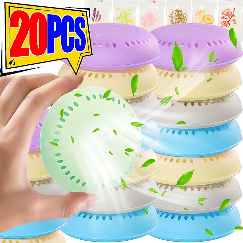 1/20Pcs Aromatherapy Fragrance Lasting Deodorization Solid Air Fresheners For Bathroom Supplies Bedroom Wardrobe Car Home Toilet Fresher
