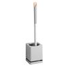 Wall Mounted Toilet Brush, Sanitary Toilet Scrubber with Hole-Free Design And Drainage Base, High-Density Bristles Non-Slip Handle Hygienic Cleaning
