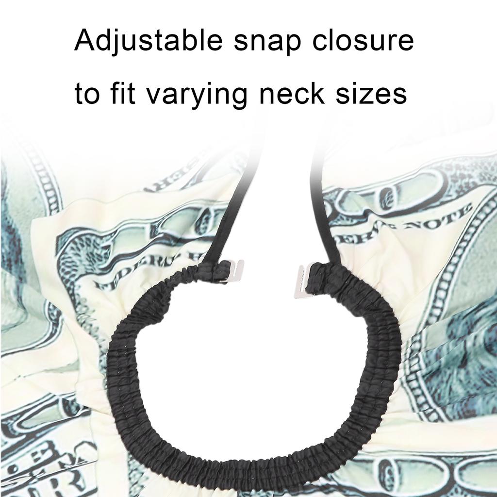 Haircuting Salon Cape Professional Adjustable Snap Closure Extra Long Hairdressing Apron