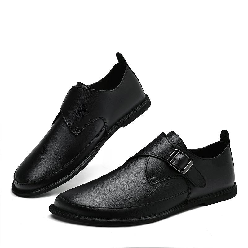 Fashion Classic Men Casual Leather Shoes Business Male Lace-up Sneakers British Dress Shoes All-match Oxford Shoes Male Walking Footwear