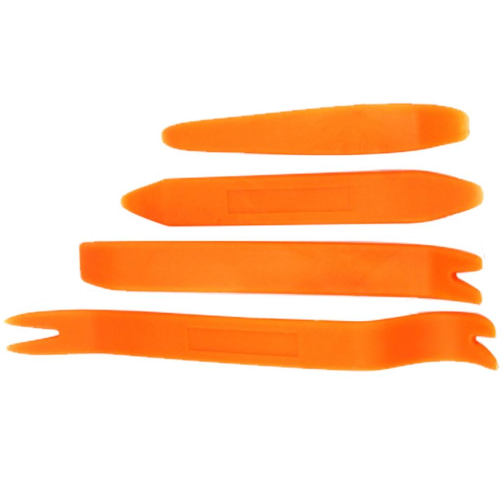 Trim Removal Tool - 4 Pcs Portable Door Panel Clip Removal Tool | Convenient