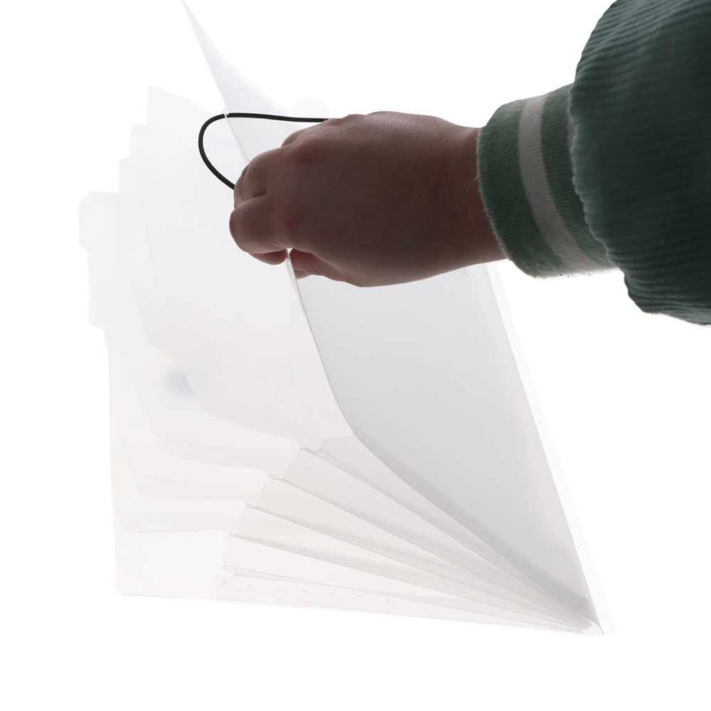 High-capacity A4 Organ Bag File Organizer A4 File Folder Simple   Blueprint