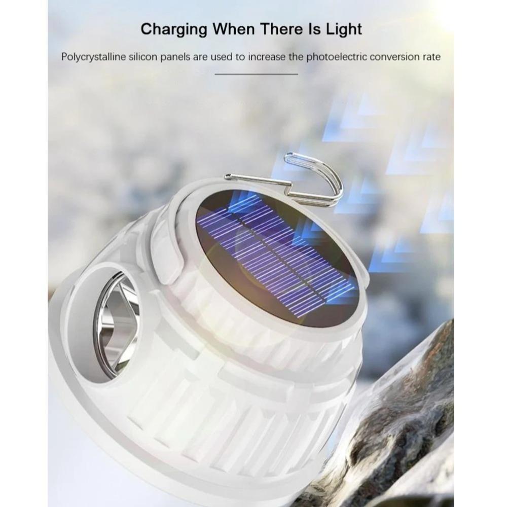 Long Endurance Camping Lamp Light USB Rechargeable Night Market Lighting Lamp  Household