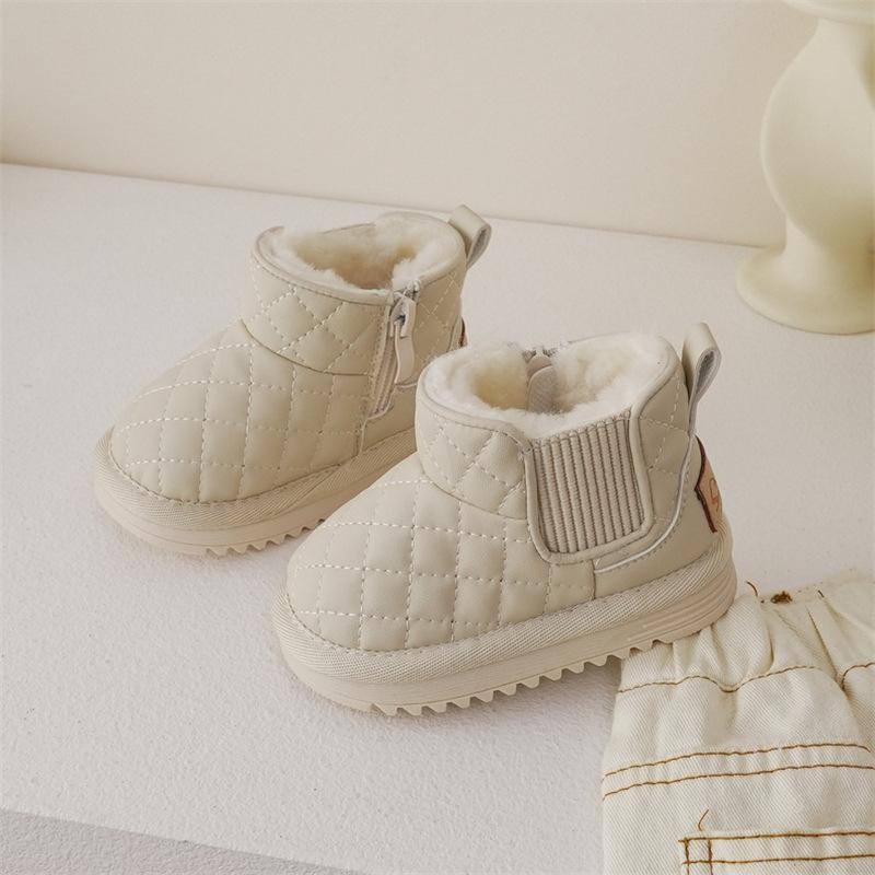 Baby Snow Boots Children's Cotton Shoes Baby Soft Sole Thick Cotton Boots