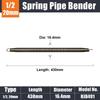 1Pcs 420mm Wire Pipe Bending Tool 3/8 1/2 3/4 Curve Spring Wire Tube  Manual Tool