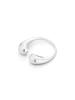 Enuf (Silver 925) Connected Ball Ring