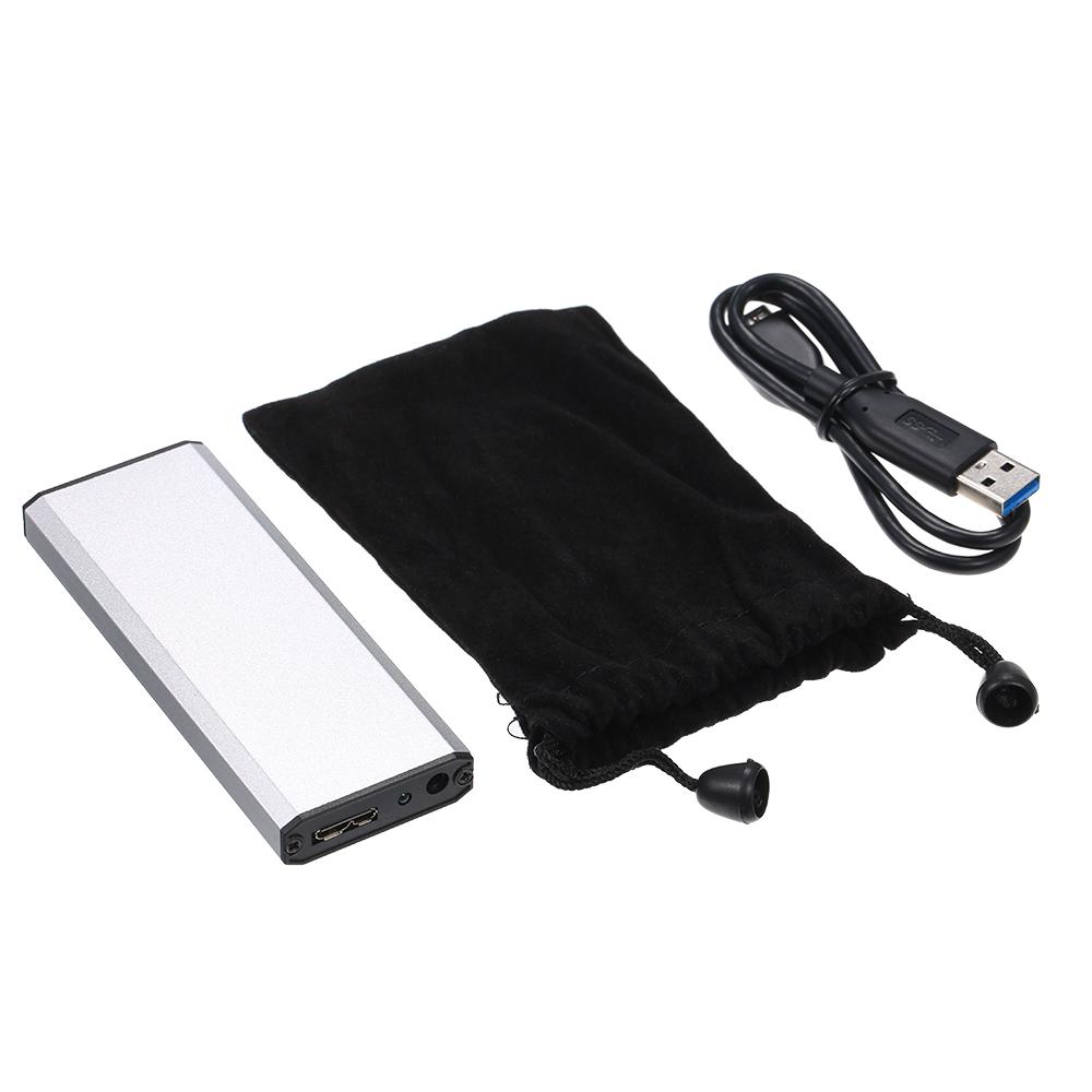 SSD Enclosure for 2012 APPLE PRO RETINA A1425 A1398 MC975 MC976 USB3.0 Hard Drive Disk Silver (Not Inclube Hard Disk)