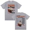 Singer Shawn Unisexdes On The Road Again Tour 2025 Print T Shirts Unisexs Women Hip Hop T Shirt 100 Cotton ONeck Tshirt Streetwear