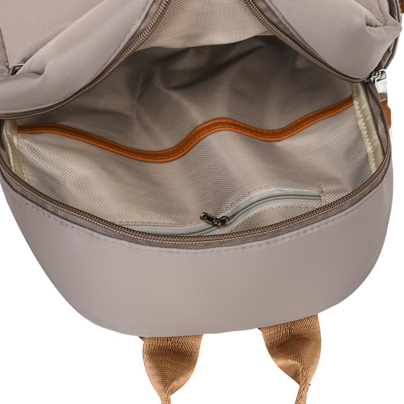 Oxford Multifunktionaler Rucksack Einfarbig Damen Große Kapazität Wasserdicht Reise-Rucksack