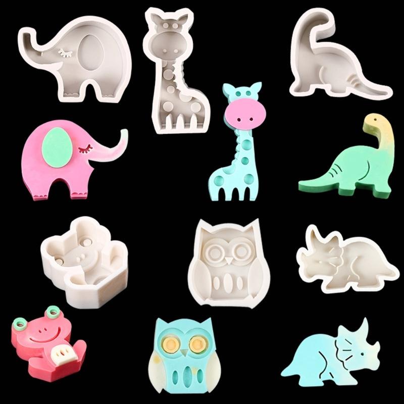 Animal Series Fondant Mold Biscuits Mold DIY Cartoon Press Baking Mold Birthday Cookie Tools Cake Decorating Tools