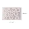Heart Modelling Clay Earring Mold Mini Heart Earring Jewelry Ornament