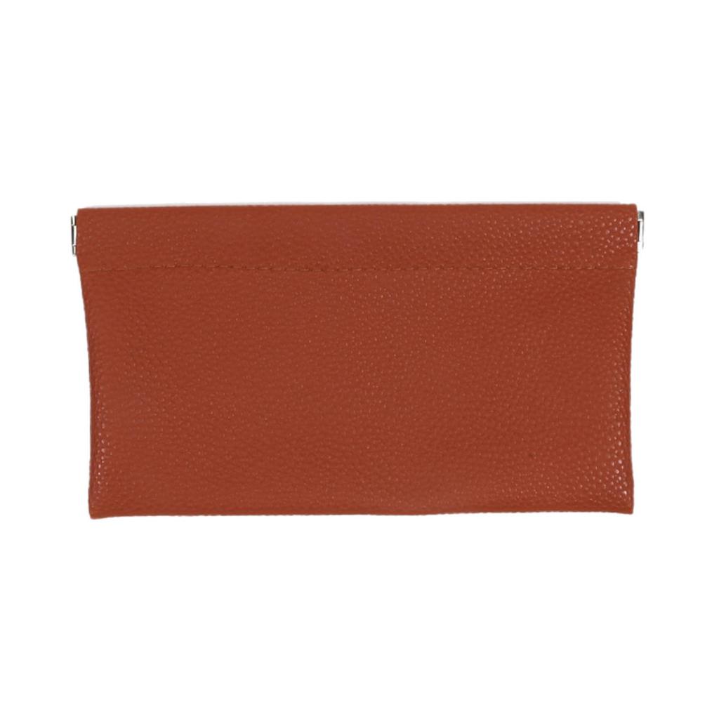 Automatic Closed Leather Wallet  Ultra-thin Portable Storage Bag Makeup Pouch  Phone Pouch  Multiple Colors