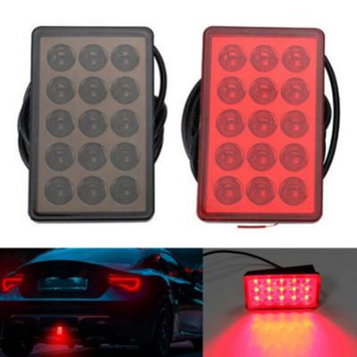 New Strobe Led Brake Pilot Lights For Car Motorcycle Rear Tail Lights Auto Warning Reverse Stop Safety Lamps DRL 12V