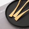 7Pcs Matte Black Dinnerware Cutlery Set 304 Stainless Steel Flatware Set Silverware Steak Knife Dessert Fork Spoon Tableware