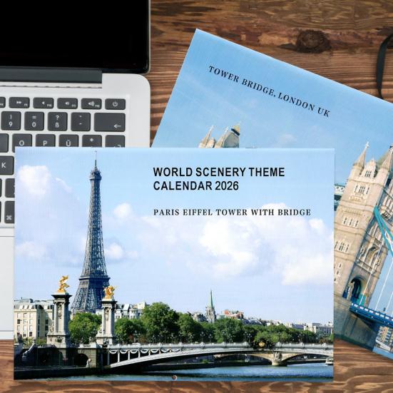 2026 Funny Dog Wall Calendar 12 Month Cute Animal Lovers Decor Spiral Bound Thick Paper Decorative Gift for Pet Owners Office Humor Monthly Layout