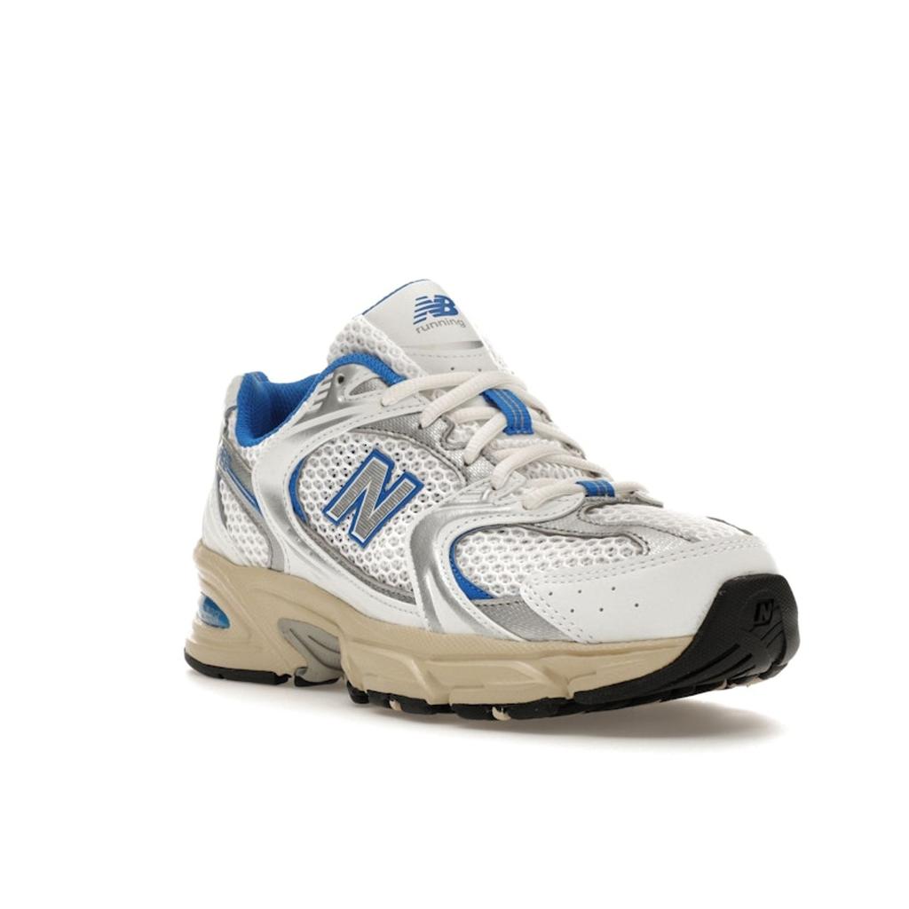 New Balance 530 White Blue Oasis Unisex Sneakers MR530EA