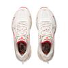 New LiNing Shake 2.0 Cushioning Slip Resistant And Abrasion Resistant Low Top Casual Running Shoes Women's White Gray Red ARXU002-7