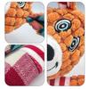 Plush Animal Dog Toy Squeaky Interactive Dog Chew Toy Stuffed Elephant Puppy Teething Toy for Medium Large Dogs