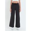 Women's Pocketed Slit Sweatpants Trousers