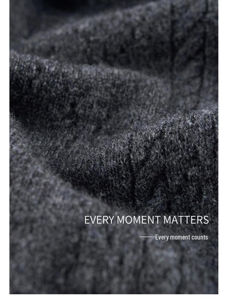 2024 Early Autumn Women's College Style Knit Wool Cardigan: Classic Long Sleeve Pullover for Casual Commuters.