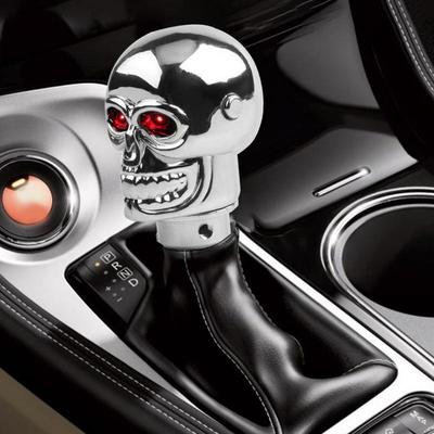 Car Gear Shift Knob Gothic Skull Gear Shift Knob Decorative Shift Knob With Light Manual Shift Knobs For Travel Daily Life