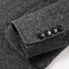 FIRS Men's Thickened Wool Blend Autumn/Winter Business Casual Coat