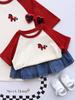 Embroidered Year of the Horse Family Tees: Stylish Parent-Child Matching T-shirts for Mother and Son